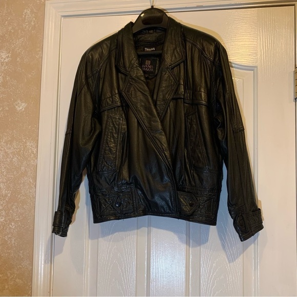 Women’s Byrnes & Baker Leather Jacket - Picture 1 of 7